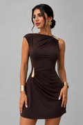 Vestido Moca dorado